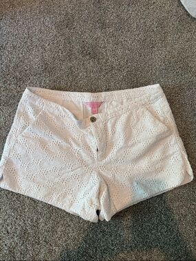 Lilly Pulitzer White Eyelet Women’s Shorts